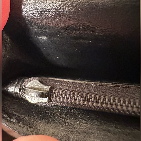 Vintage Cartier Long Black Leather Wallet - Picture 5 of 7